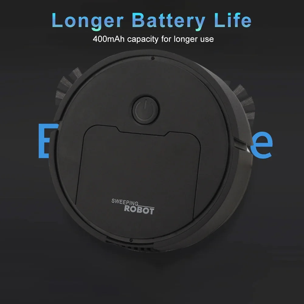 Fully Automatic Robot Vacuum — 3-in-1 Sweep, Mop & Suction | Smart Home Cleaner