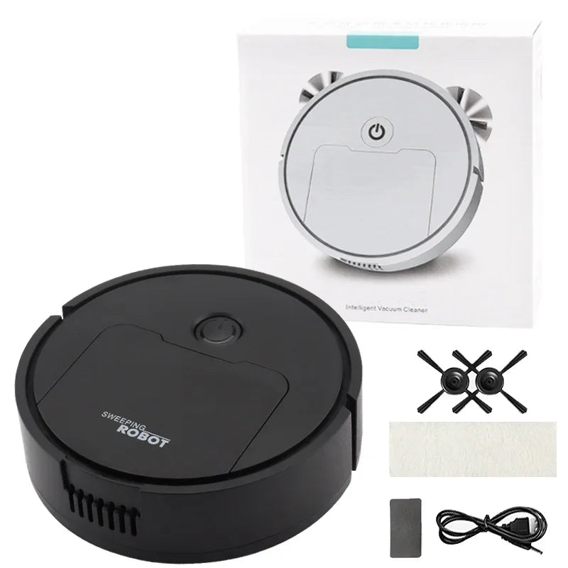 Fully Automatic Robot Vacuum — 3-in-1 Sweep, Mop & Suction | Smart Home Cleaner
