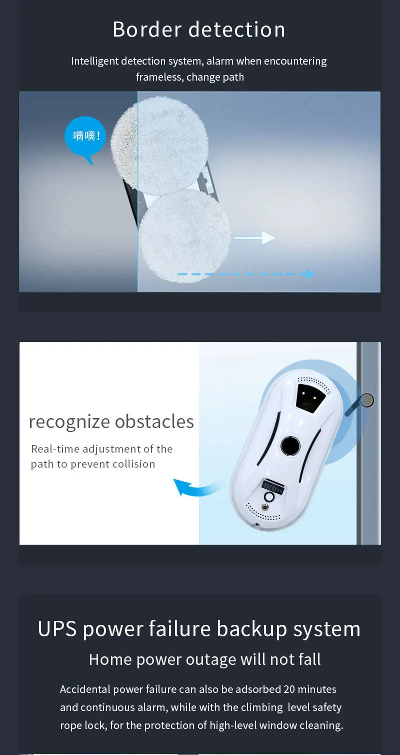 Smart Robot Window Cleaner — Clean Your Windows Effortlessly with AI Technology