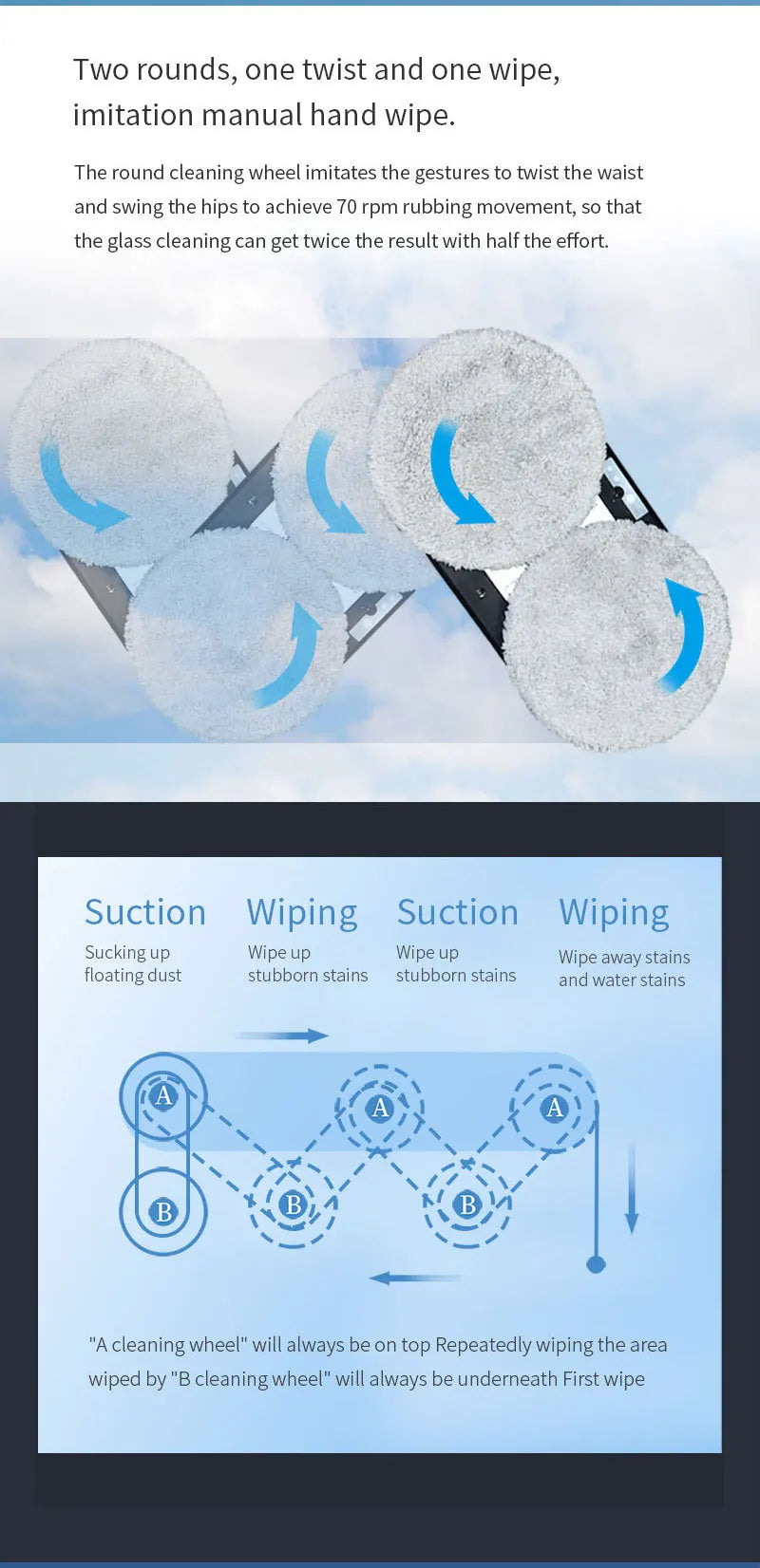 Smart Robot Window Cleaner — Clean Your Windows Effortlessly with AI Technology