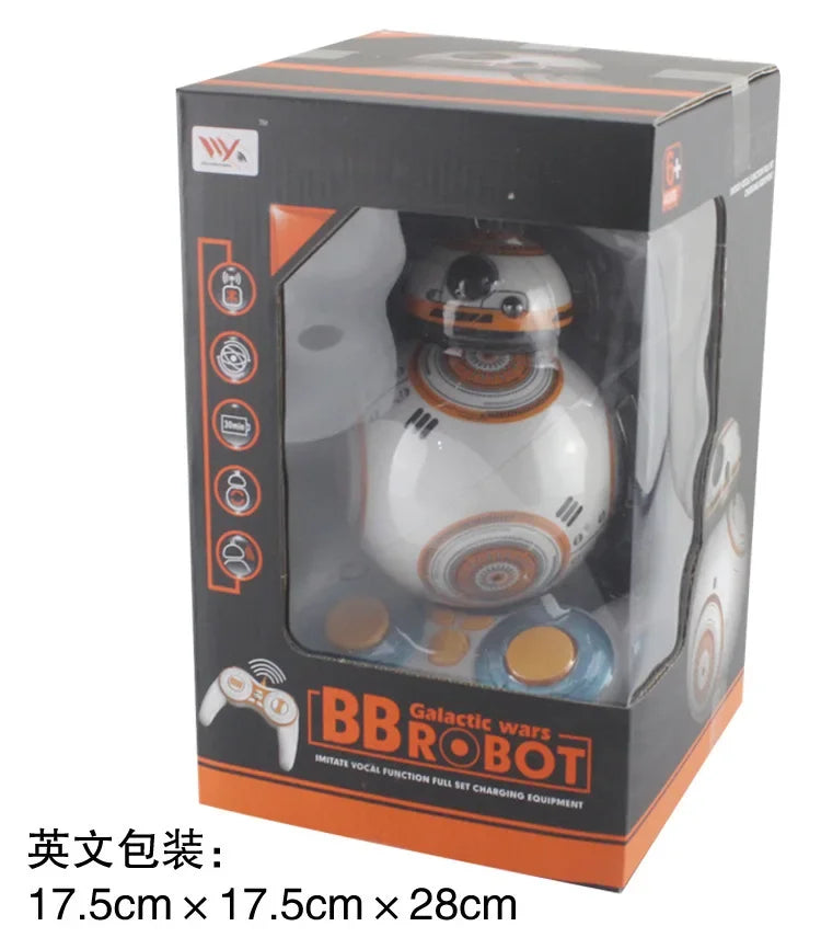 RC Robot 2.4G Radio Remote Control with Sound, Water Mist & LED Lights