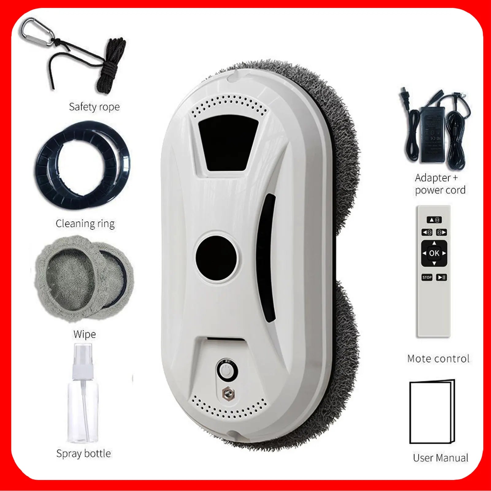 Robot window cleaner, ultra-thin cleaner, robot window cleaner, robot window cleaner